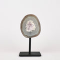 Agaat Geode S Op Standaard Nr. 245