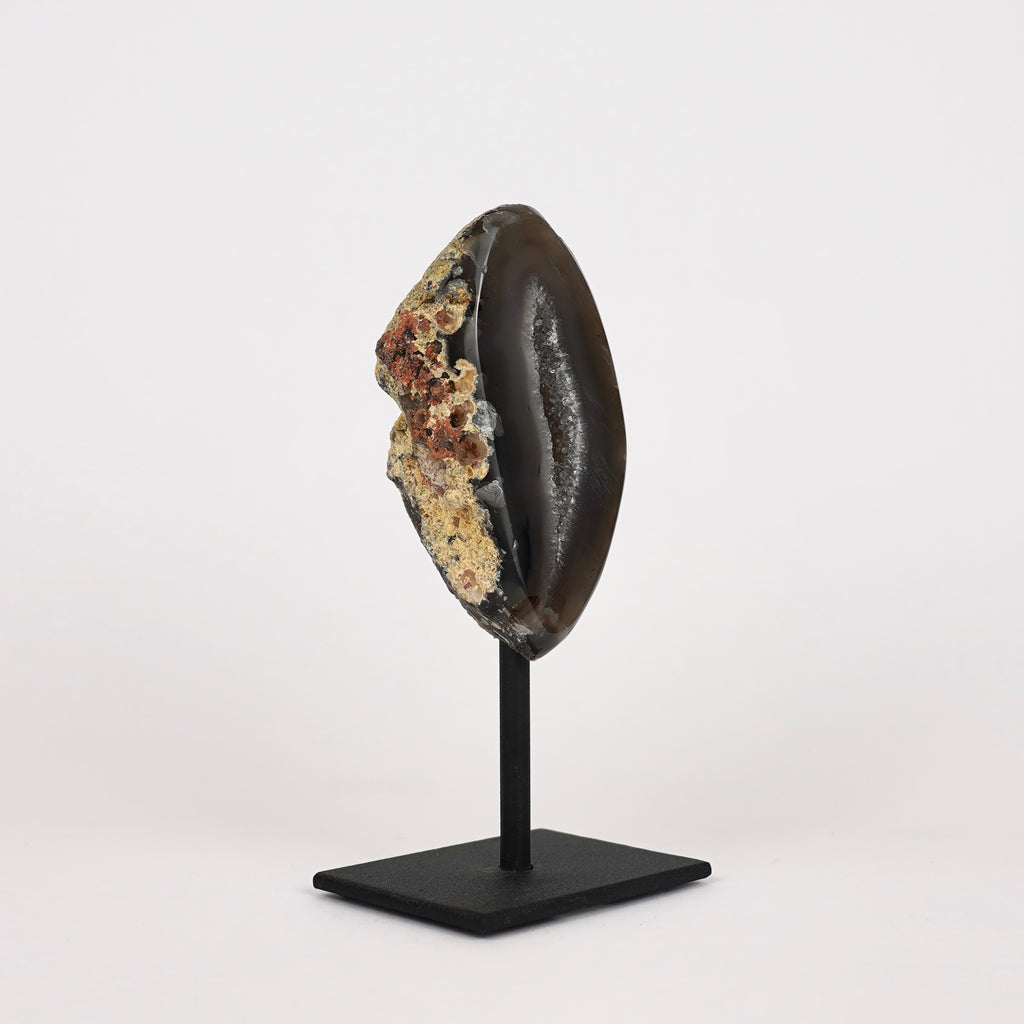 Agaat Geode S Op Standaard Nr. 110