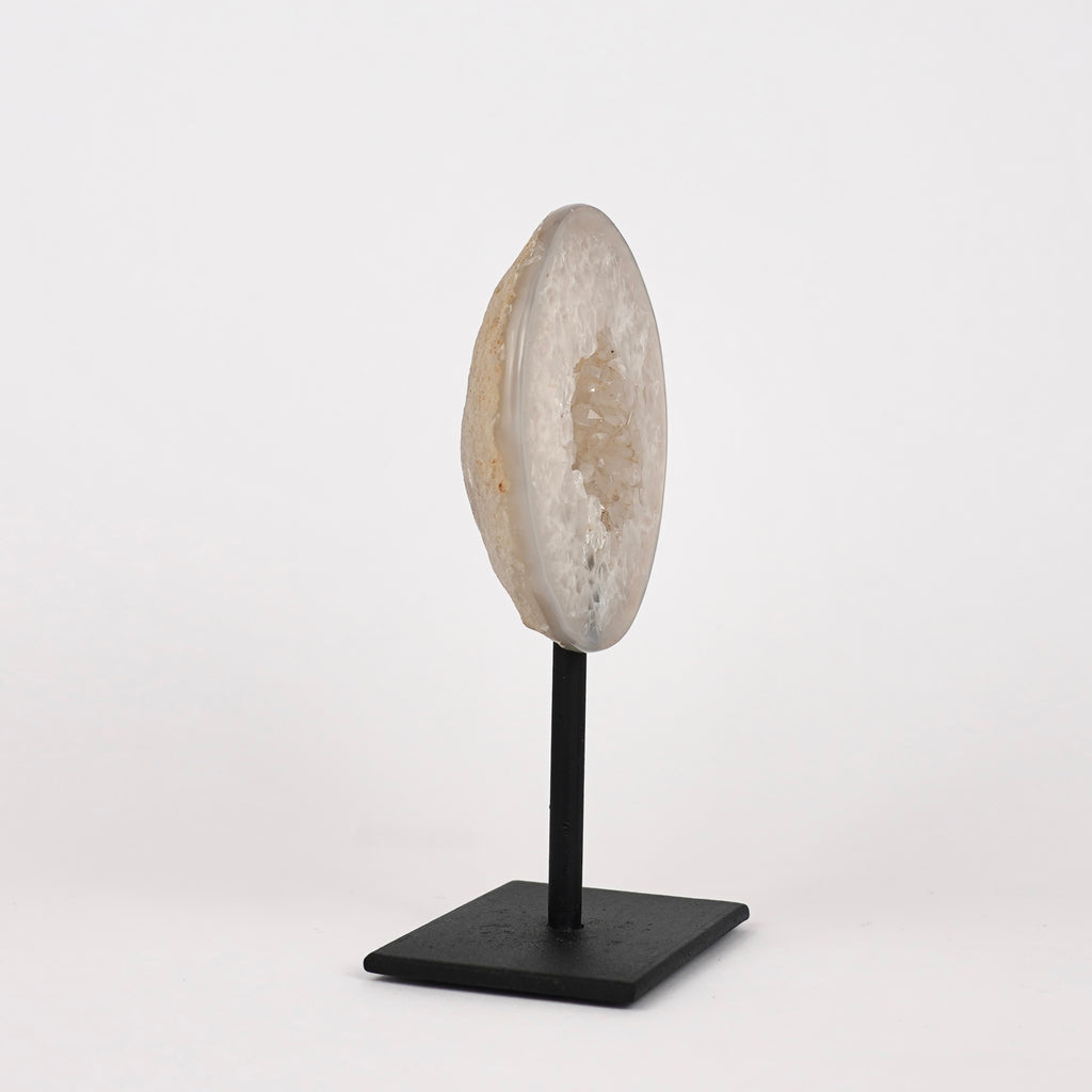 Agaat Geode S Op Standaard Nr. 255