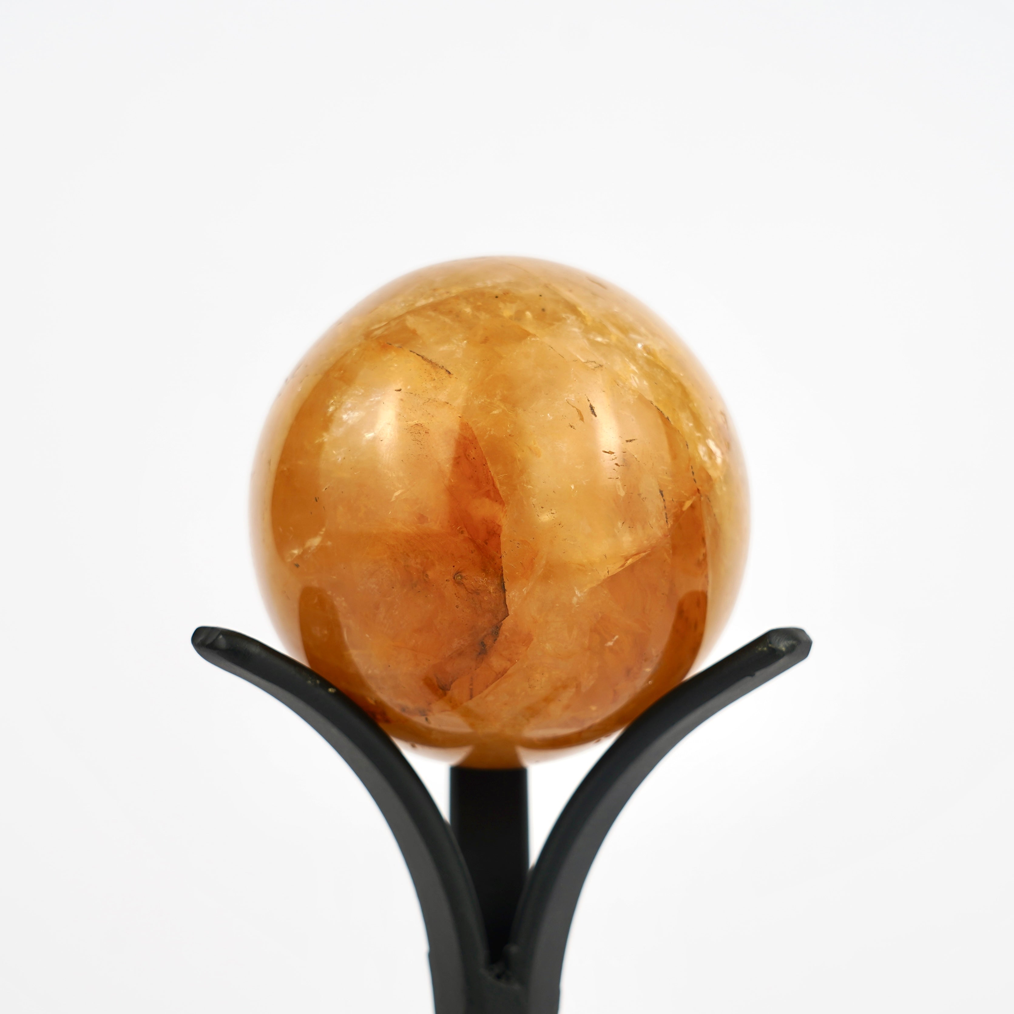 Limoniet Kwarts (Golden Healer) Bol + Standaard Nr. 418