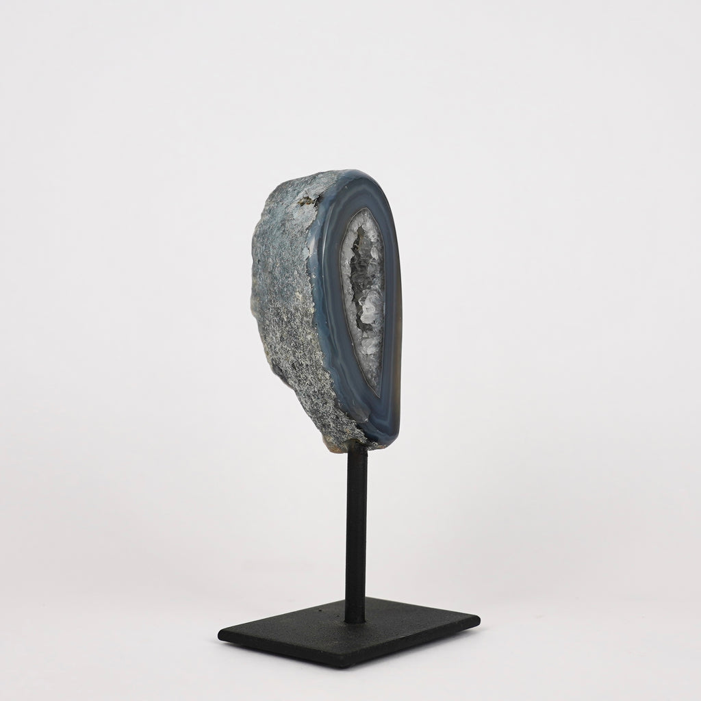 Agaat Geode S Op Standaard Nr. 108