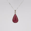 Rhodoniet 925 Zilver Ketting K27