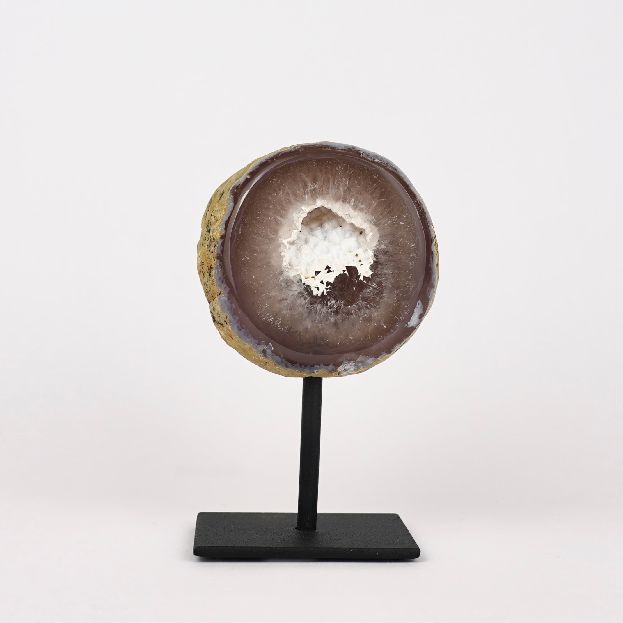 Agaat Geode S Op Standaard