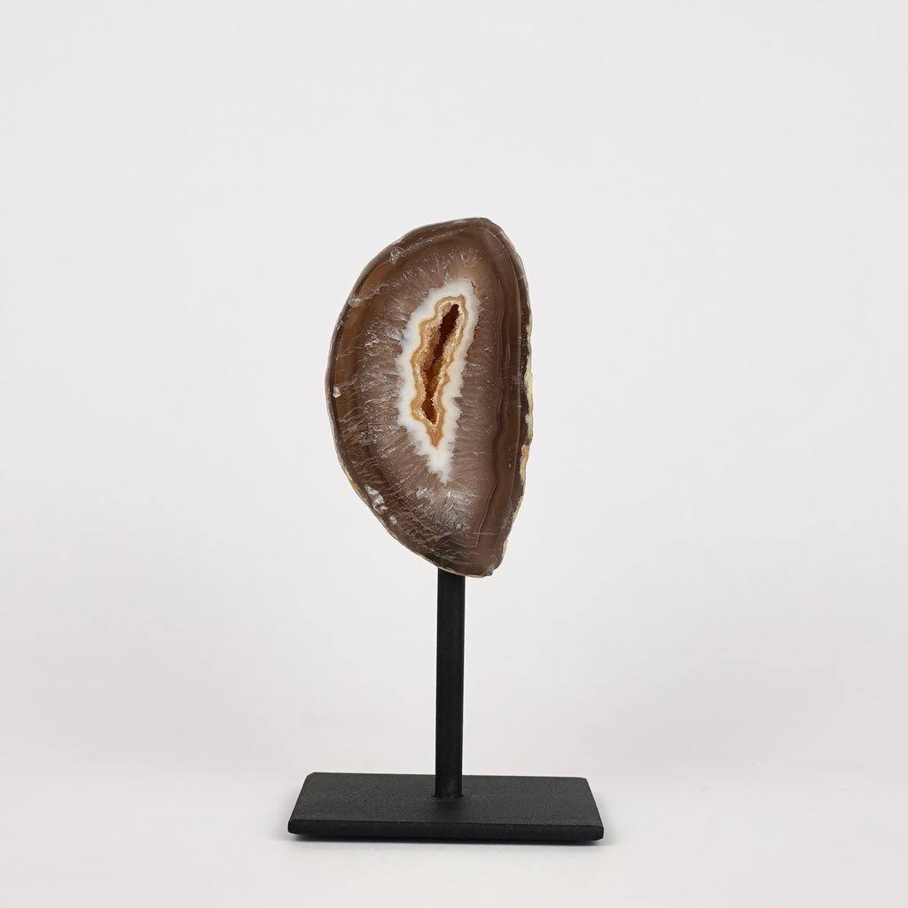 Agaat Geode S Op Standaard Nr. 431