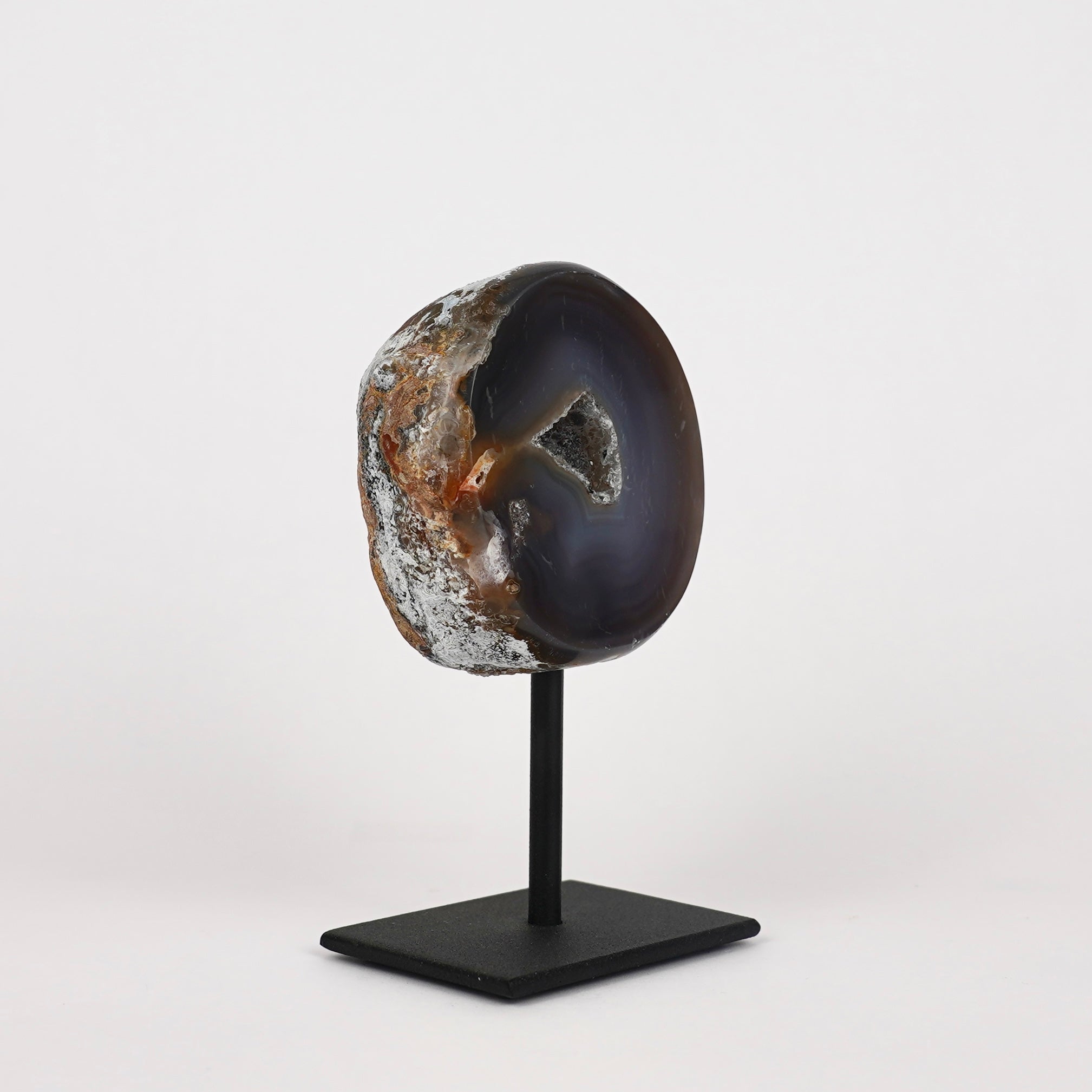 Agaat Geode S Op Standaard