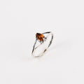 Amber Ring 925 Zilver