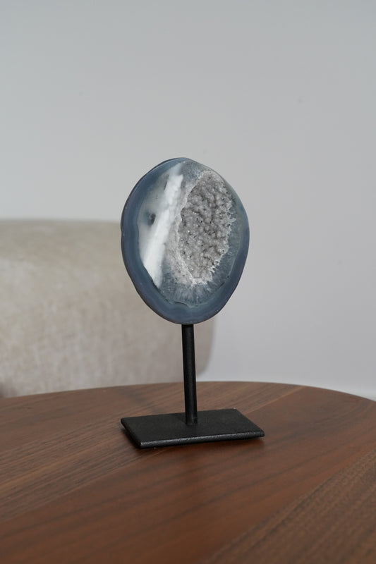 Agaat Geode S Op Standaard