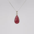 Rhodoniet 925 Zilver Ketting K28
