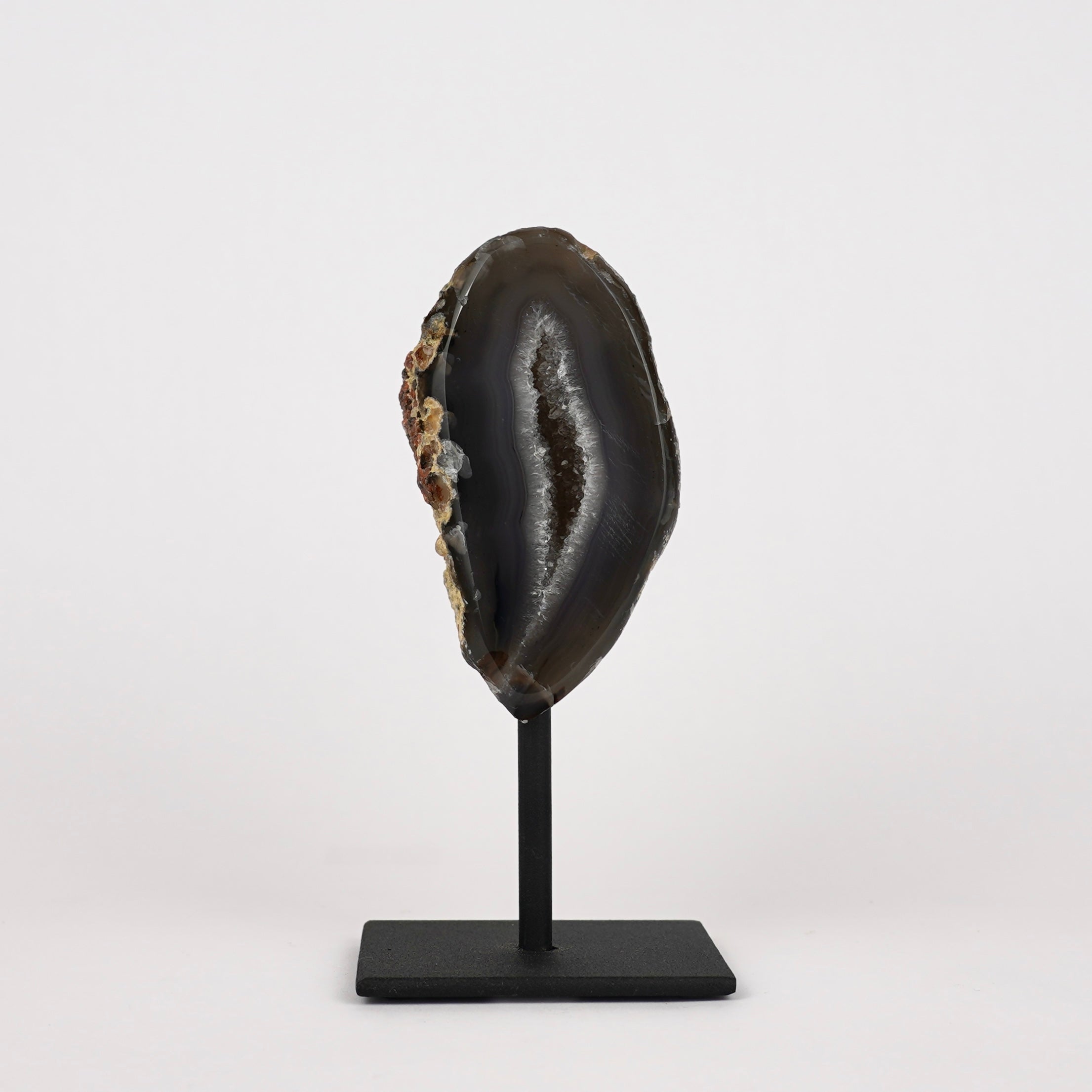 Agaat Geode S Op Standaard Nr. 110