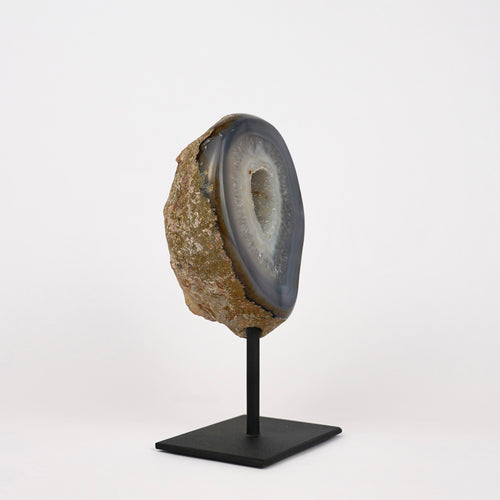 Agaat Geode M Op Standaard Nr. 166