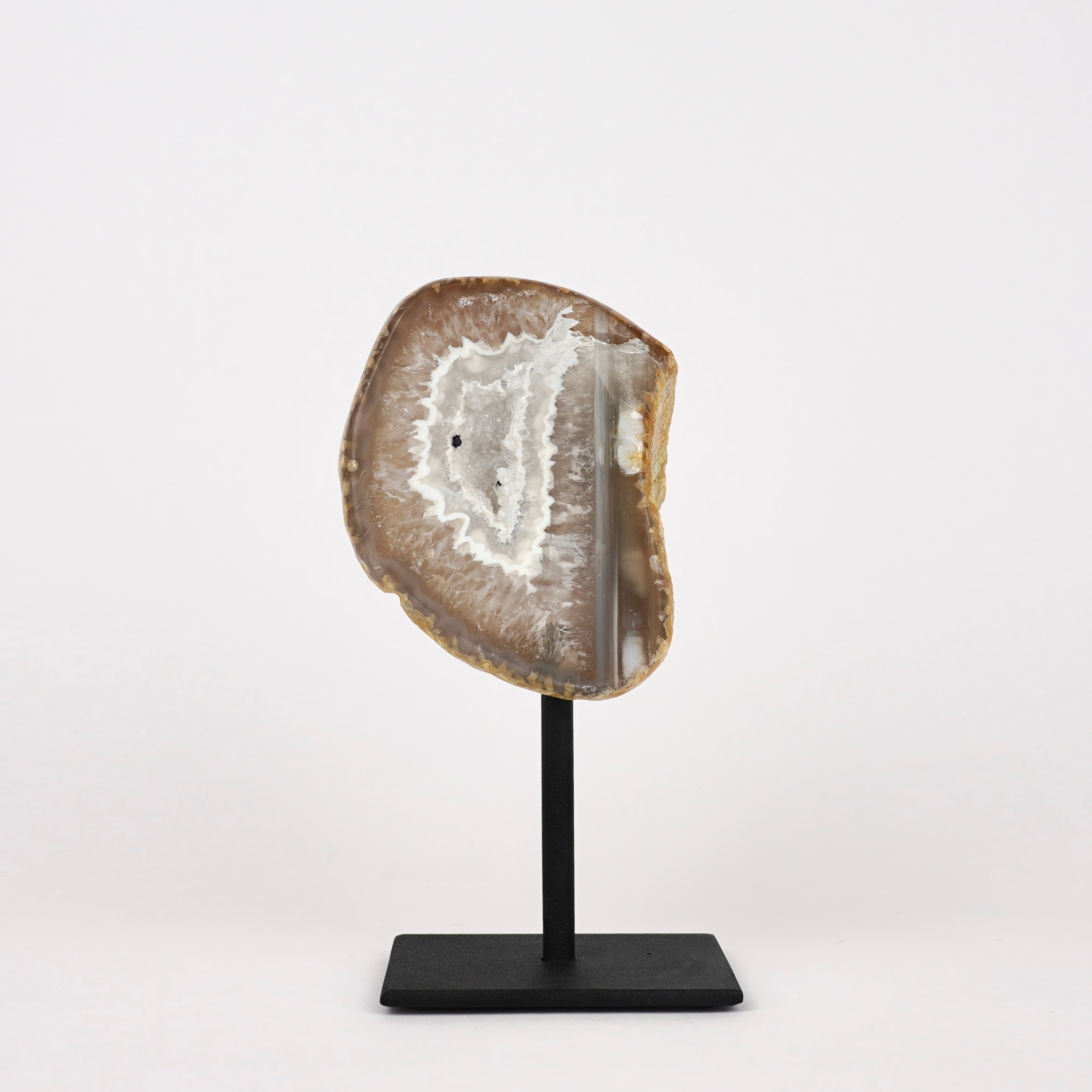 Agaat Geode S Op Standaard