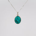 Turkoois 925 Zilver Ketting K40