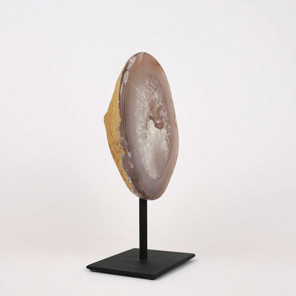 Agaat Geode M Op Standaard Nr. 105