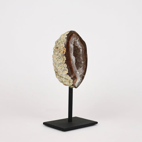 Agate Geode S On Stand No. 254