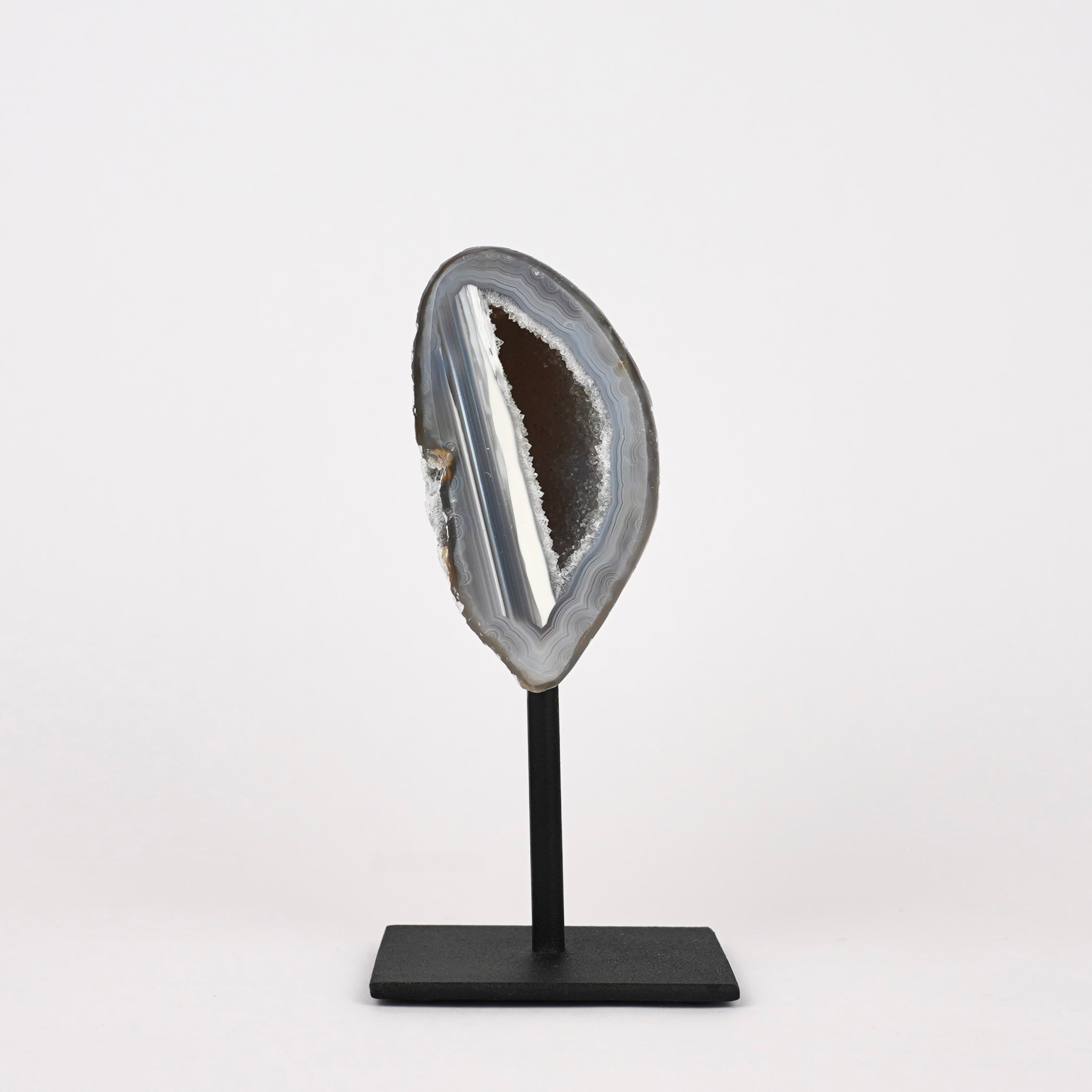 Agaat Geode S Op Standaard