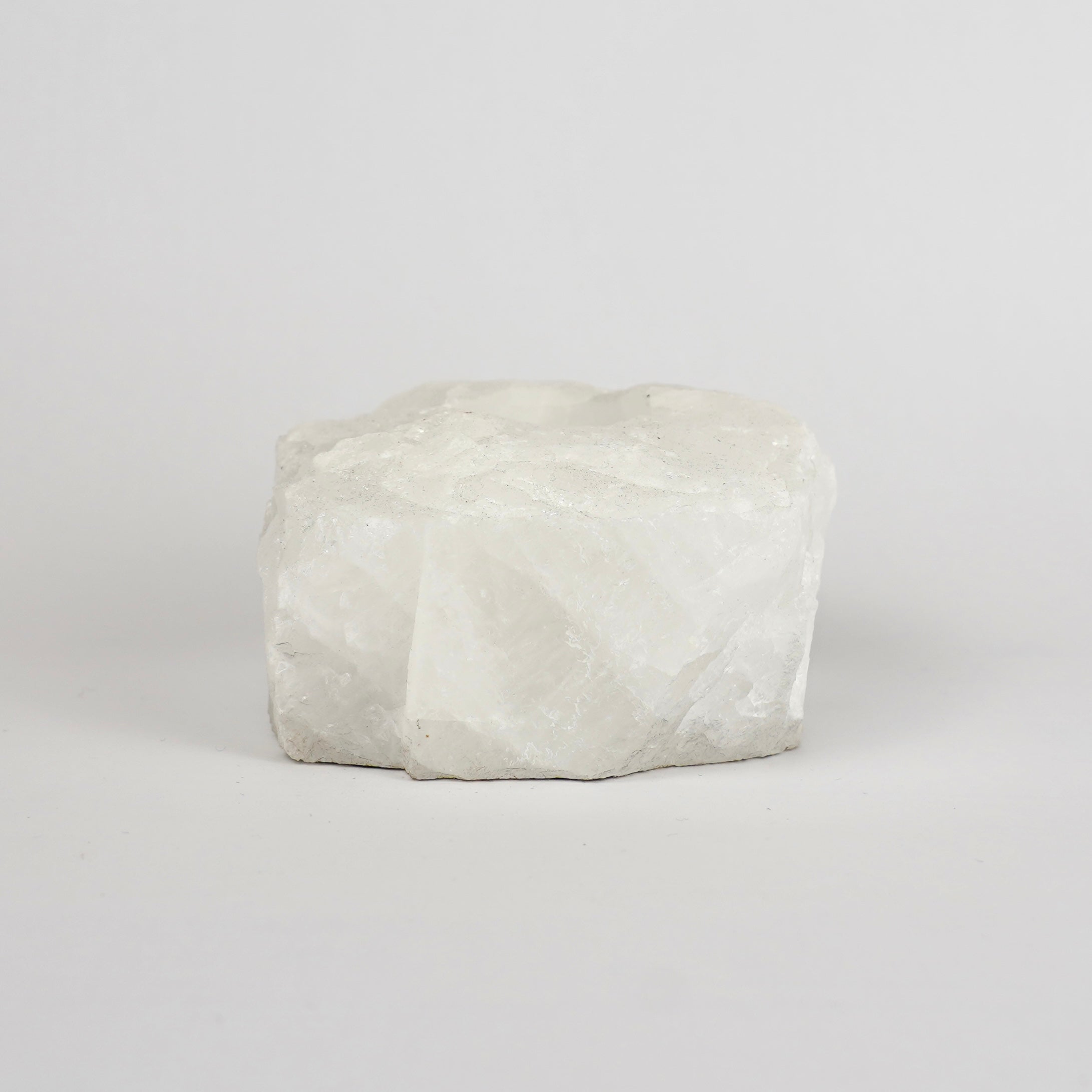 Bergkristal Theelichthouder