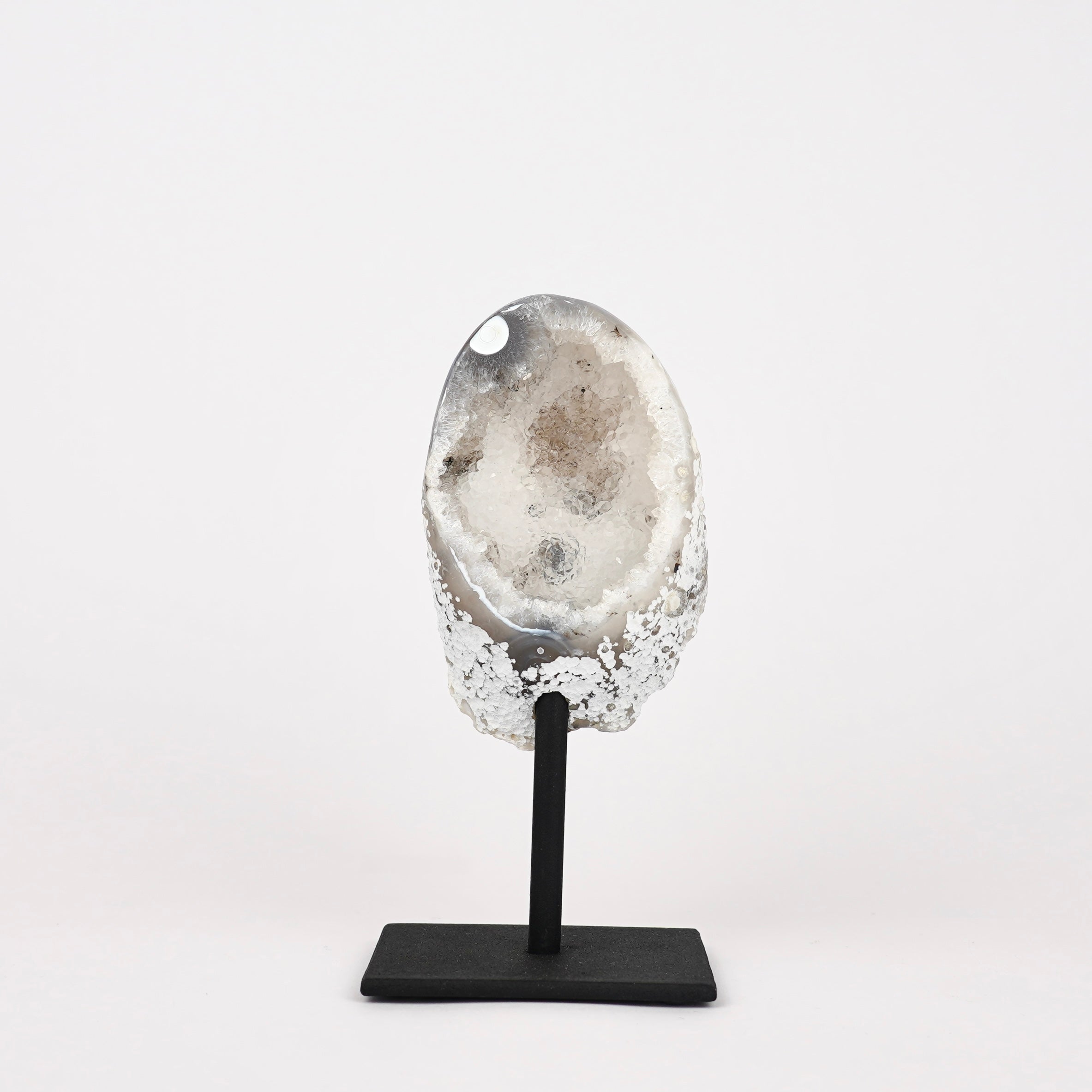 Agaat Geode S Op Standaard Nr. 252