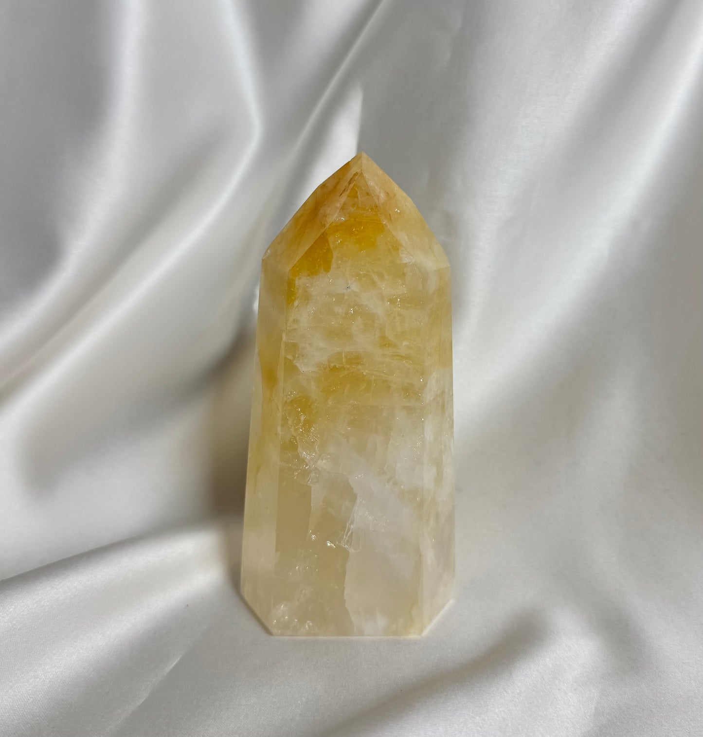 Limoniet Kwarts Punt (Golden Healer) Nr. 523