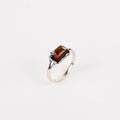 Amber Ring 925 Zilver