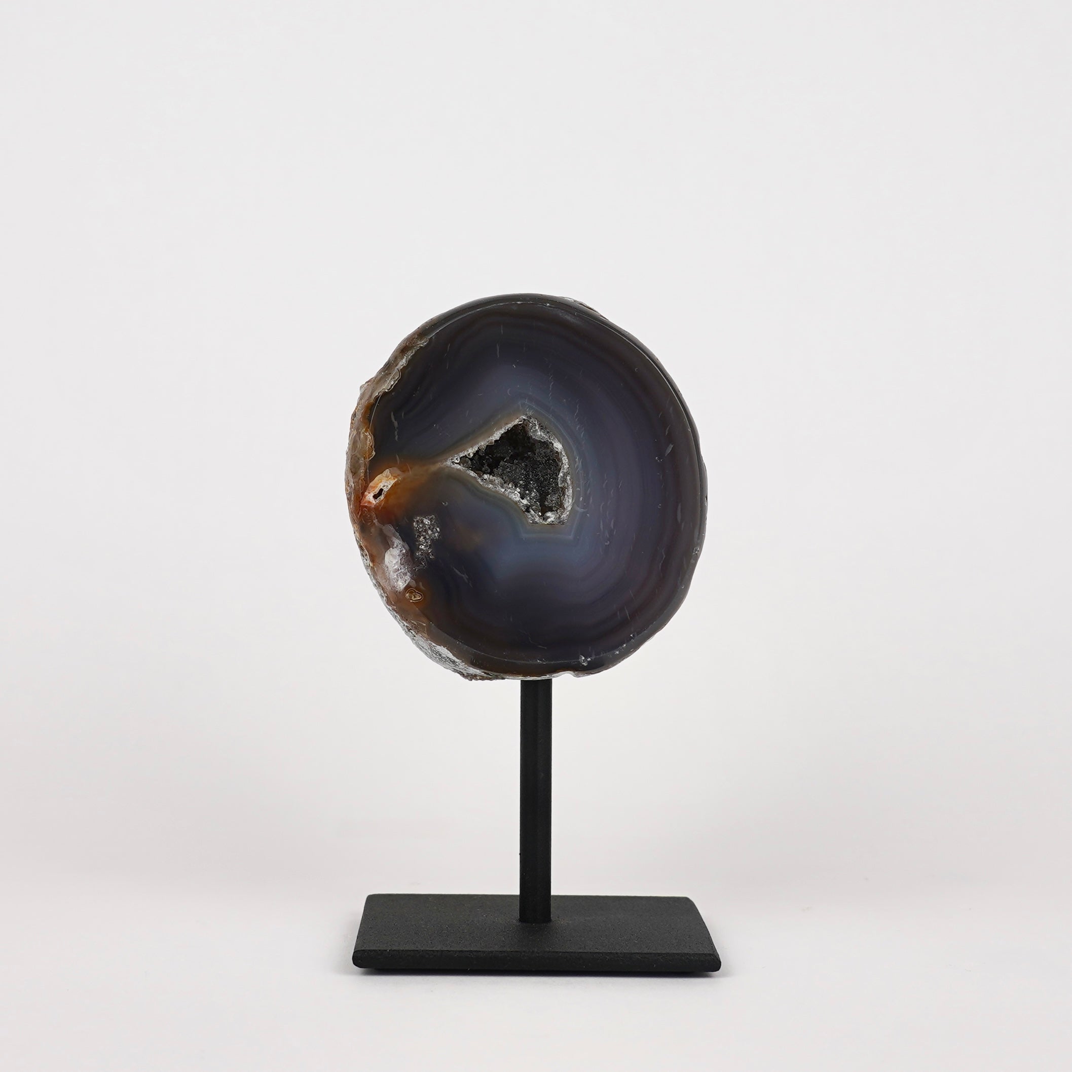 Agaat Geode S Op Standaard