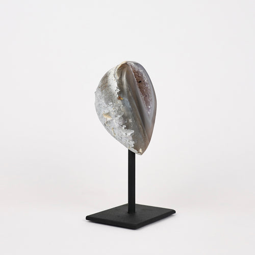 Agaat Geode S Op Standaard Nr. 238