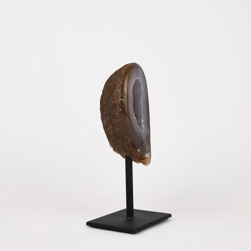 Agaat Geode S Op Standaard Nr. 242