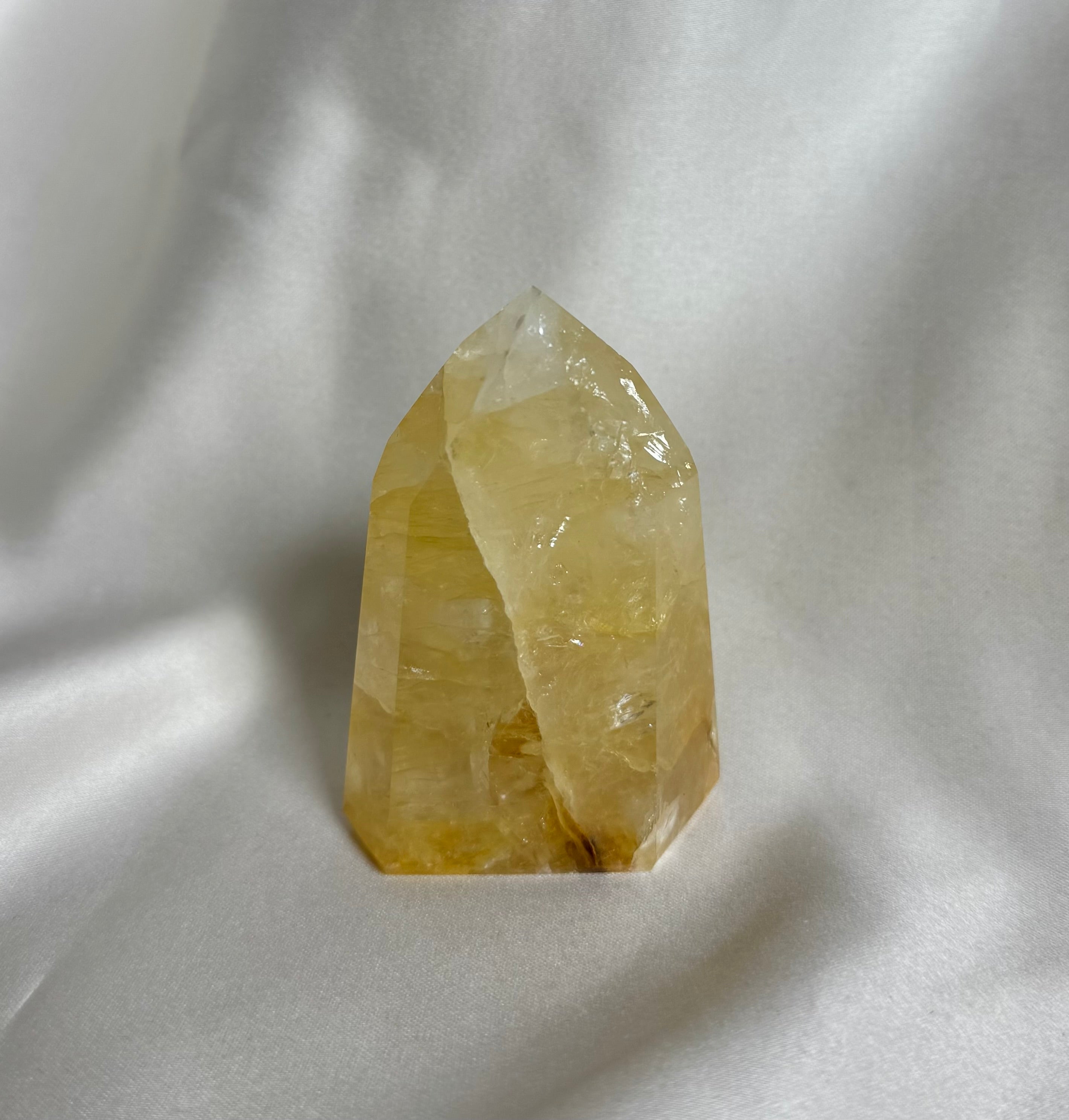 Limoniet Kwarts Punt (Golden Healer) Nr. 525