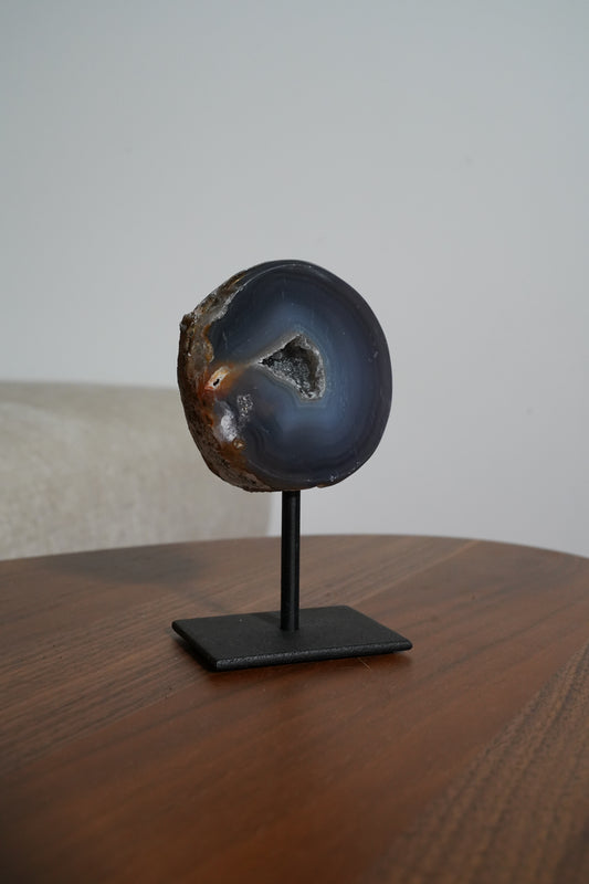 Agaat Geode S Op Standaard