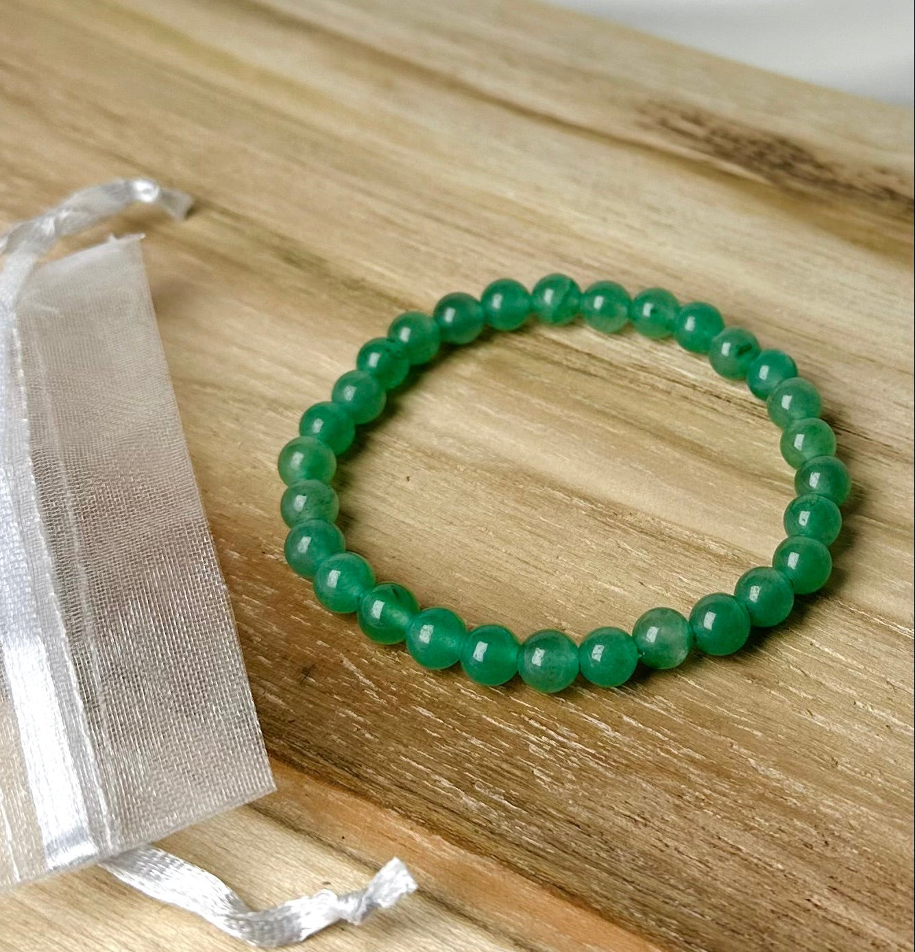 Groene Aventurijn Kogel Armband