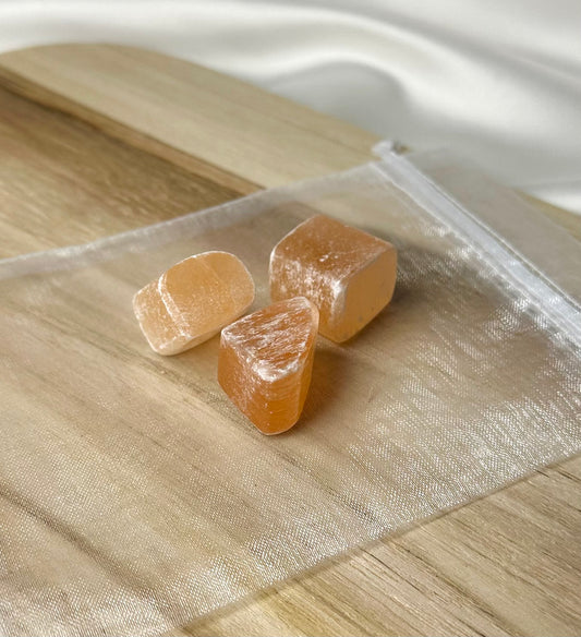 Oranje Seleniet Trommel