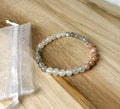 Multi Maansteen Kogel Armband