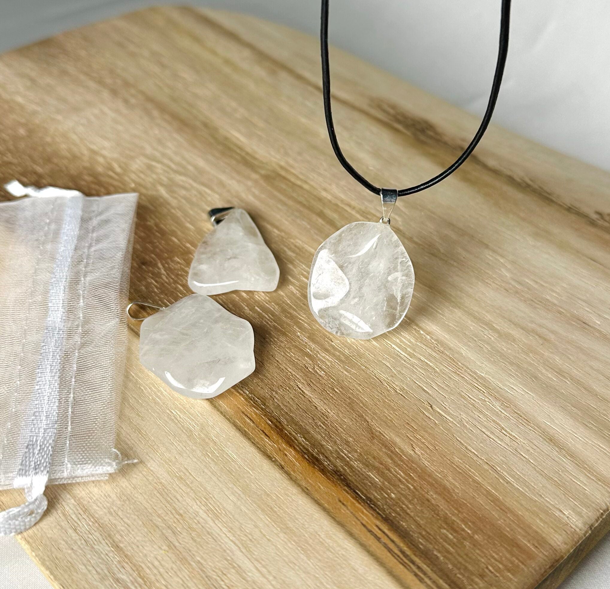 Bergkristal Fantasievorm hanger