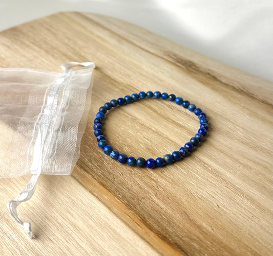 Lapis Lazuli Kogel Armband
