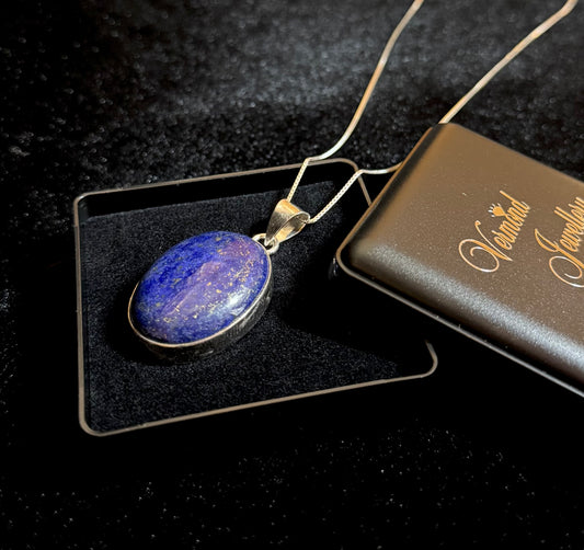Lapis Lazuli Ketting India Zilver
