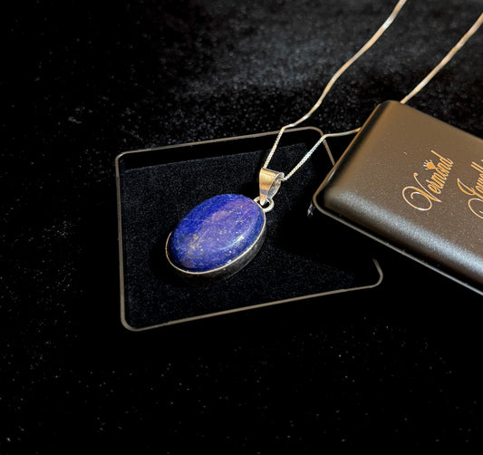 Lapis Lazuli Ketting India Zilver