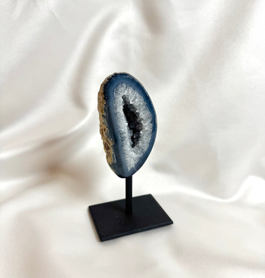 Agaat Geode S Op Standaard Nr. 249