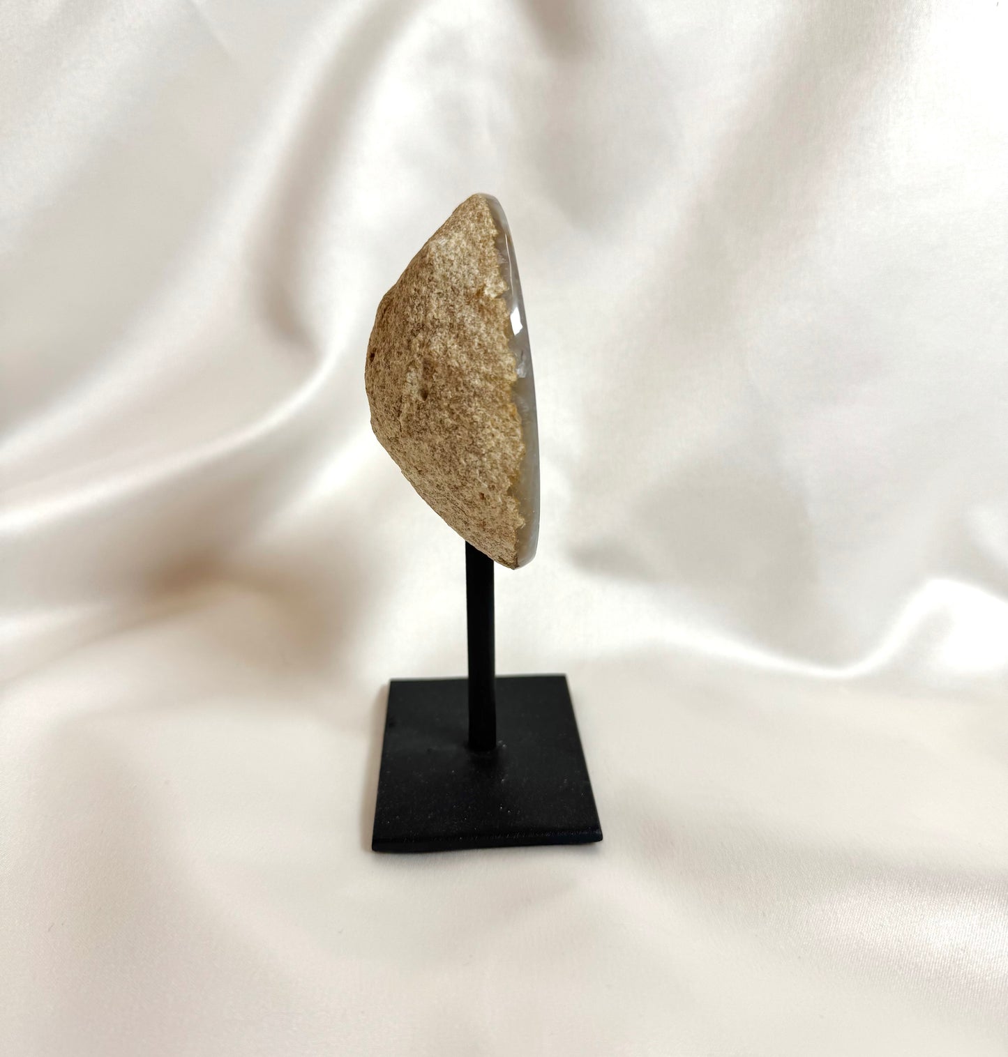 Agaat Geode S Op Standaard Nr. 245
