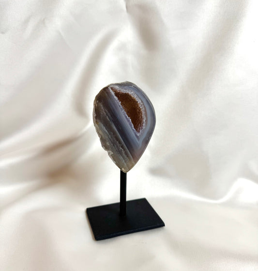 Agaat Geode S Op Standaard Nr. 238