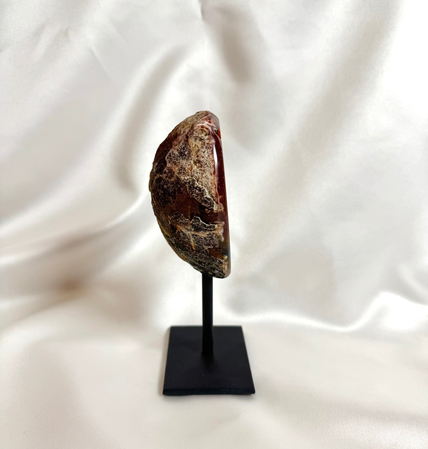 Agaat Geode S Op Standaard Nr. 250