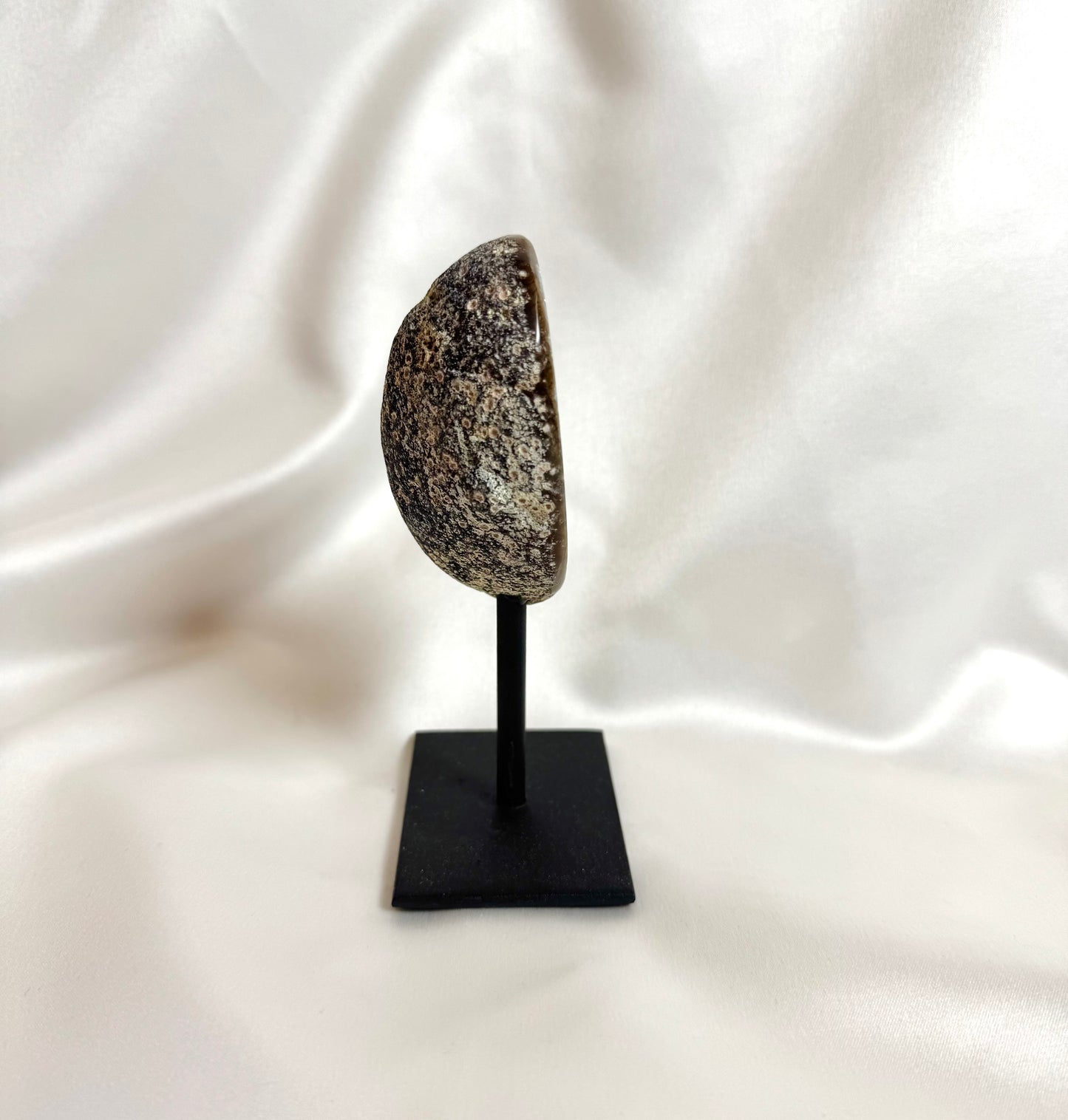 Agaat Geode S Op Standaard Nr. 256