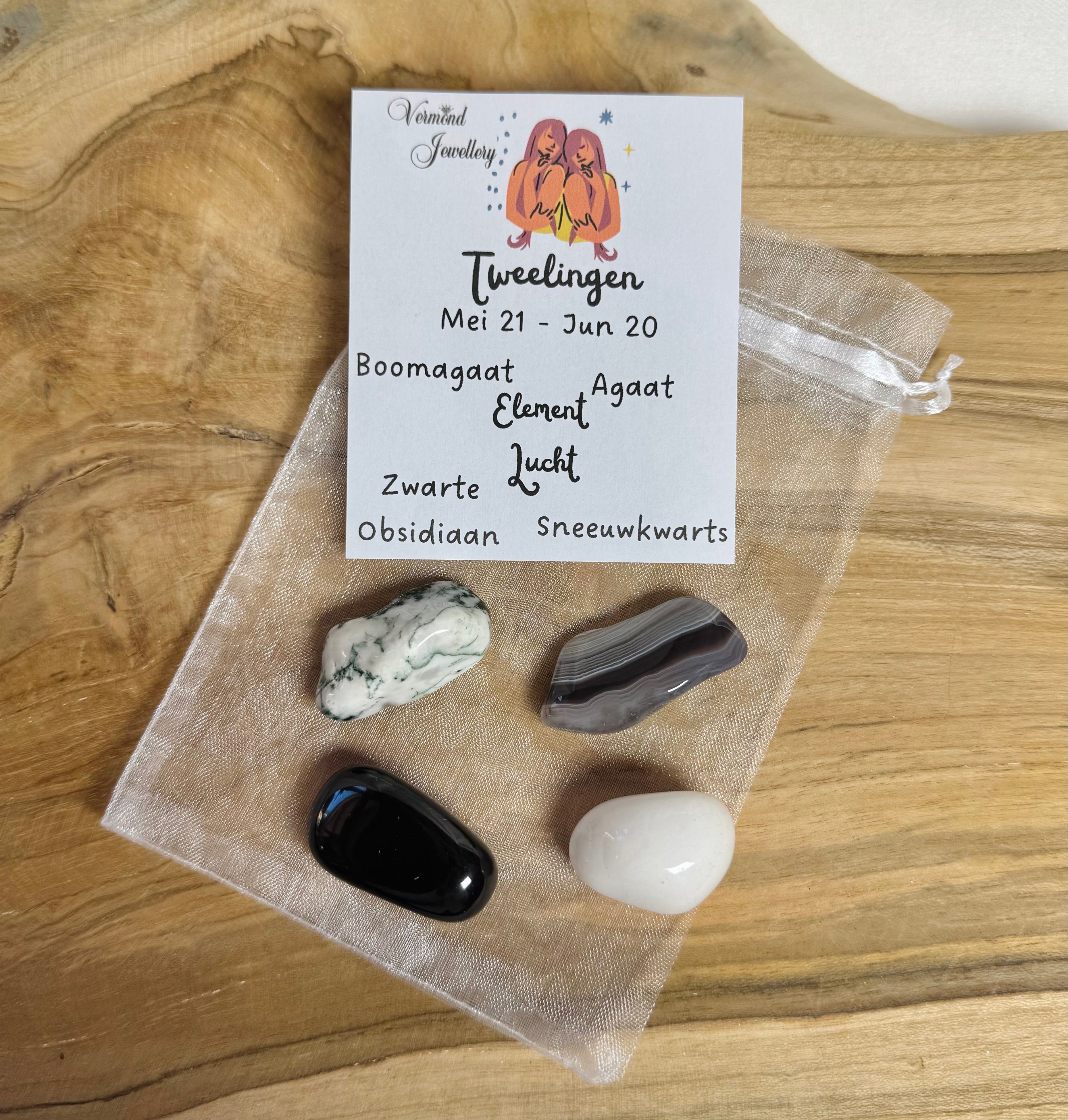 Tweelingen sterrenbeeld zakje