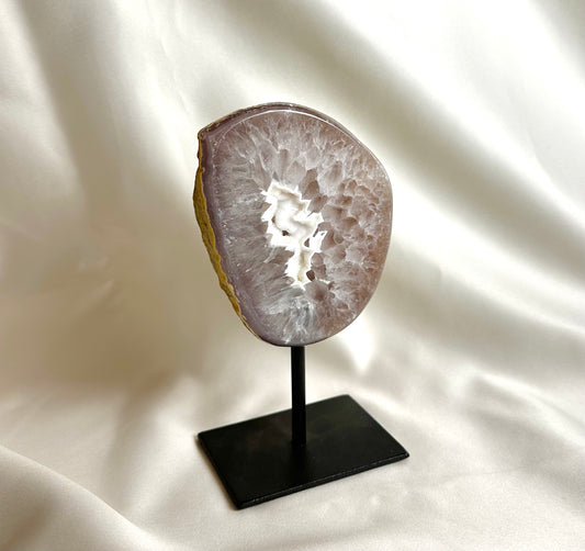 Agaat Geode M Op Standaard Nr. 15