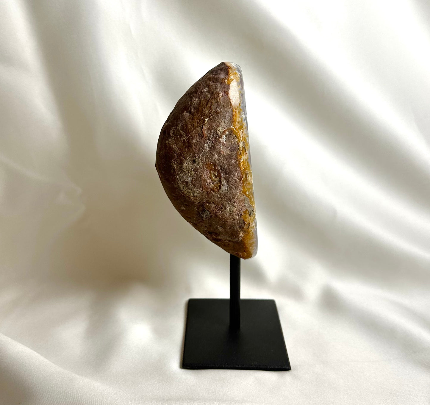 Agaat Geode M Op Standaard Nr. 18