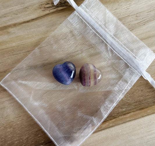 Fluoriet Hartjes 2cm