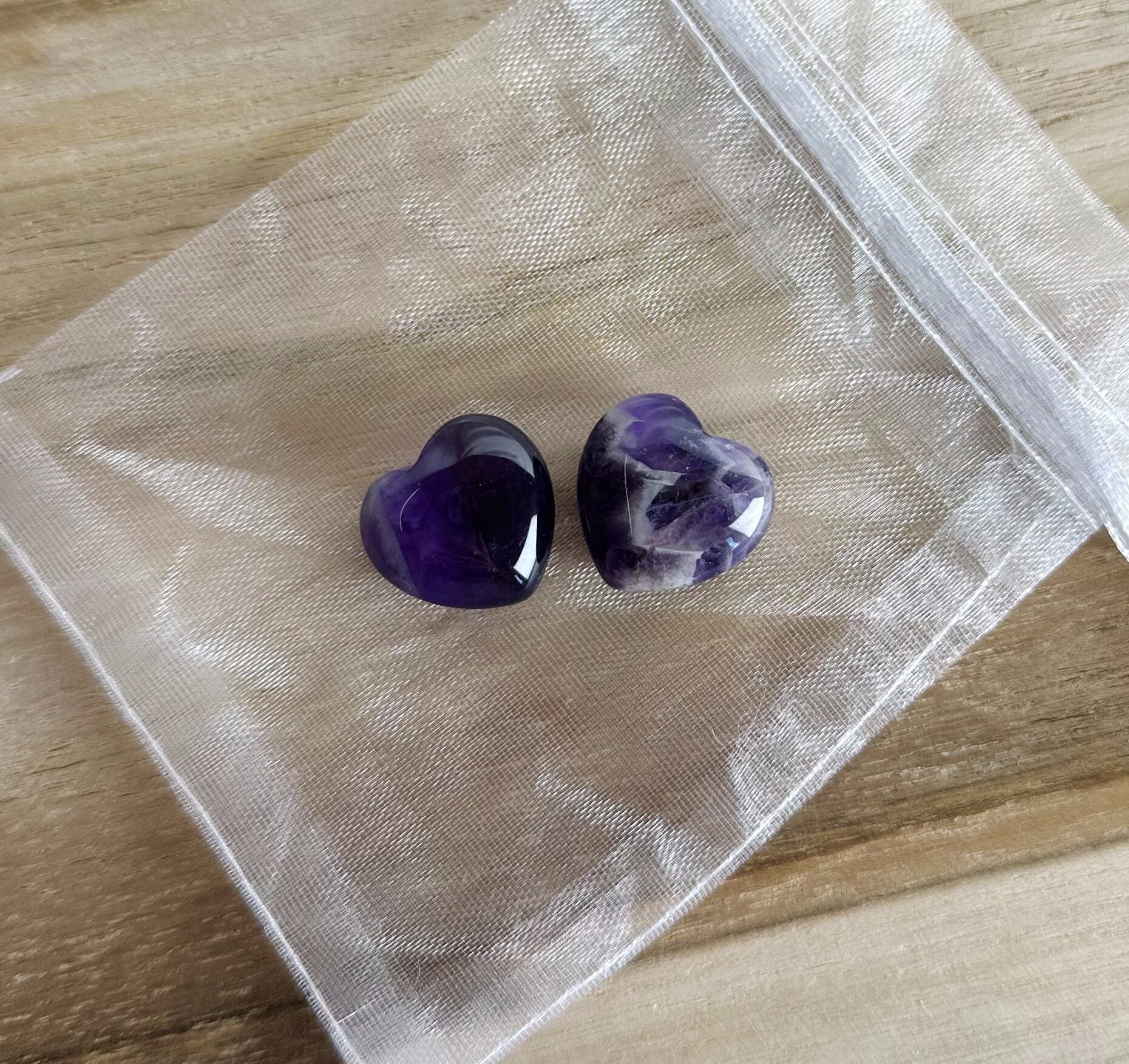 Amethist Hartjes 2cm