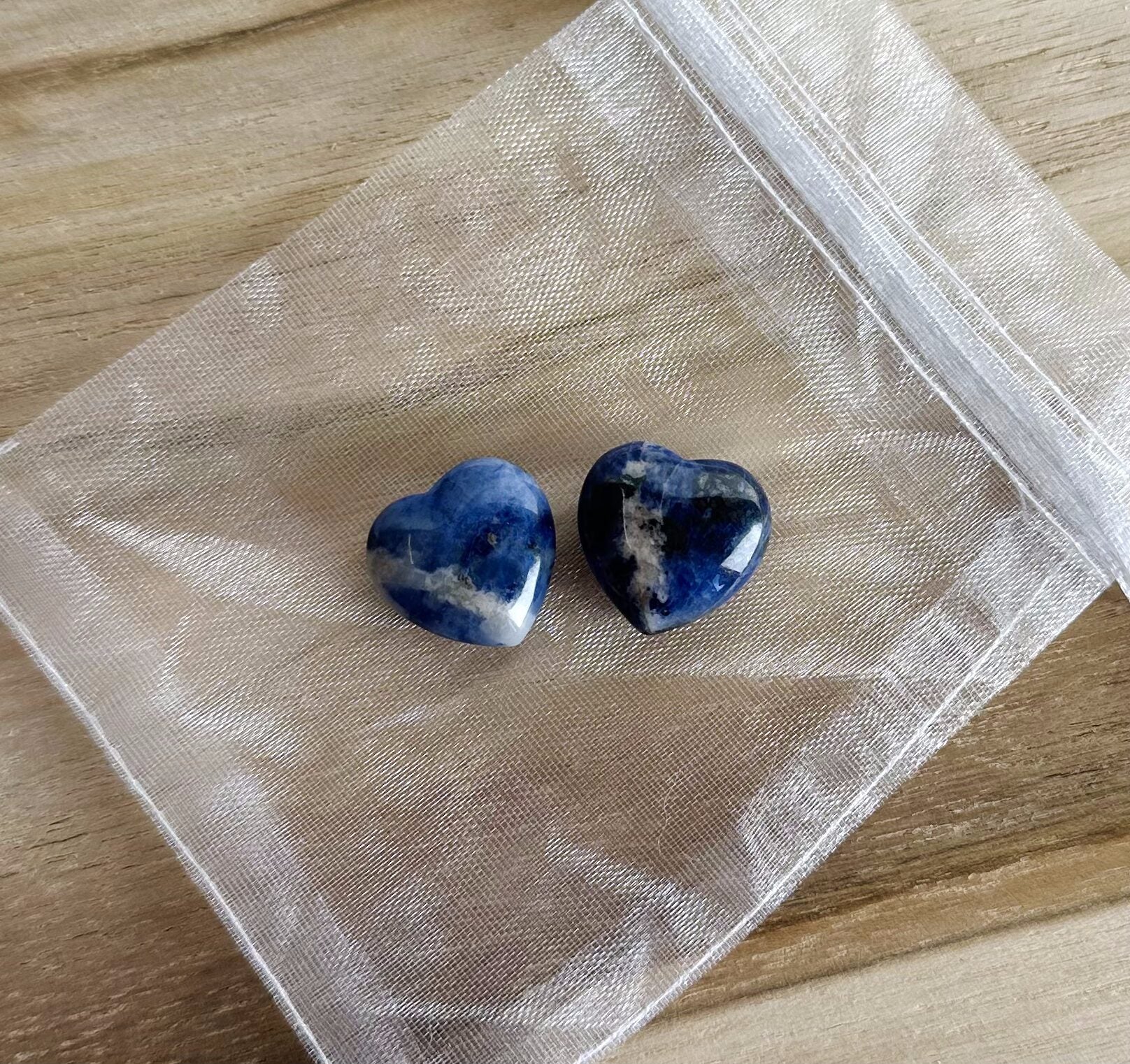 Sodaliet Hartjes 2cm