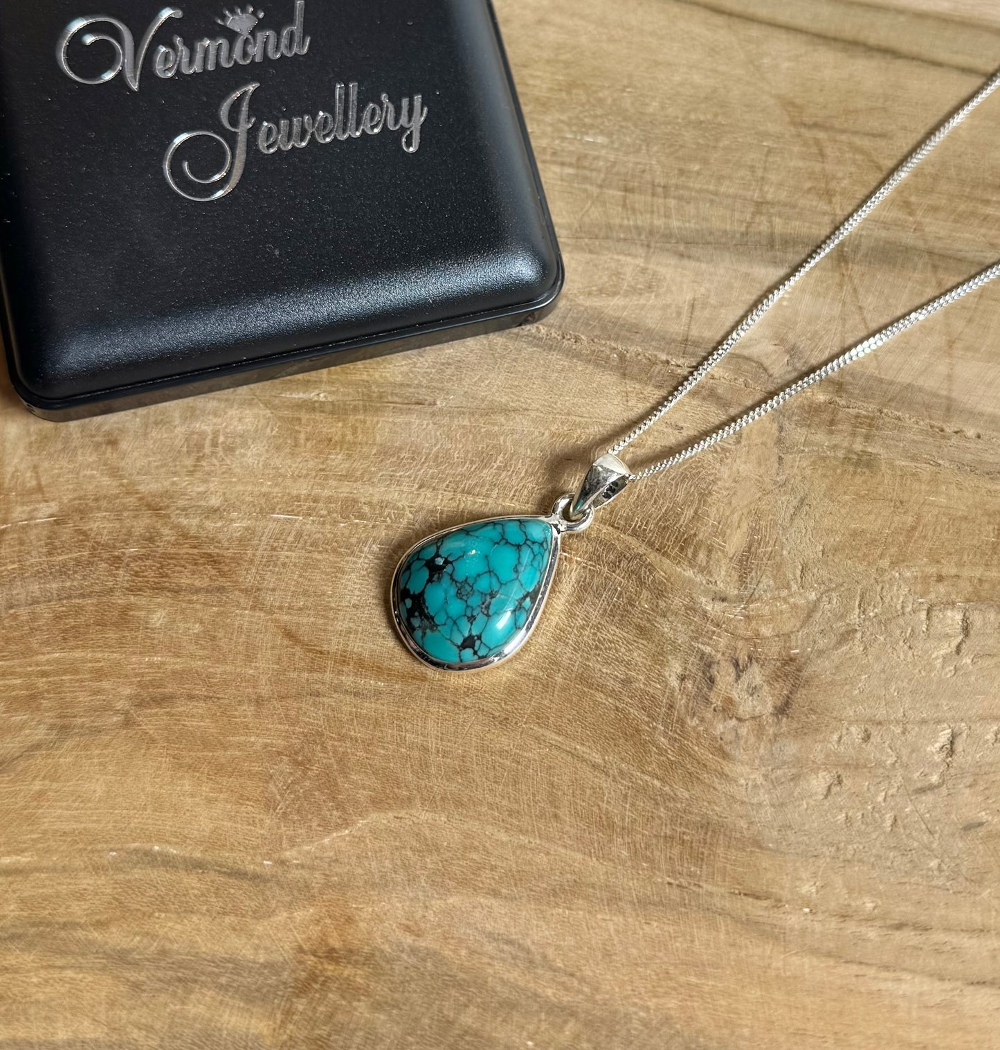 Turkoois 925 Zilver Ketting