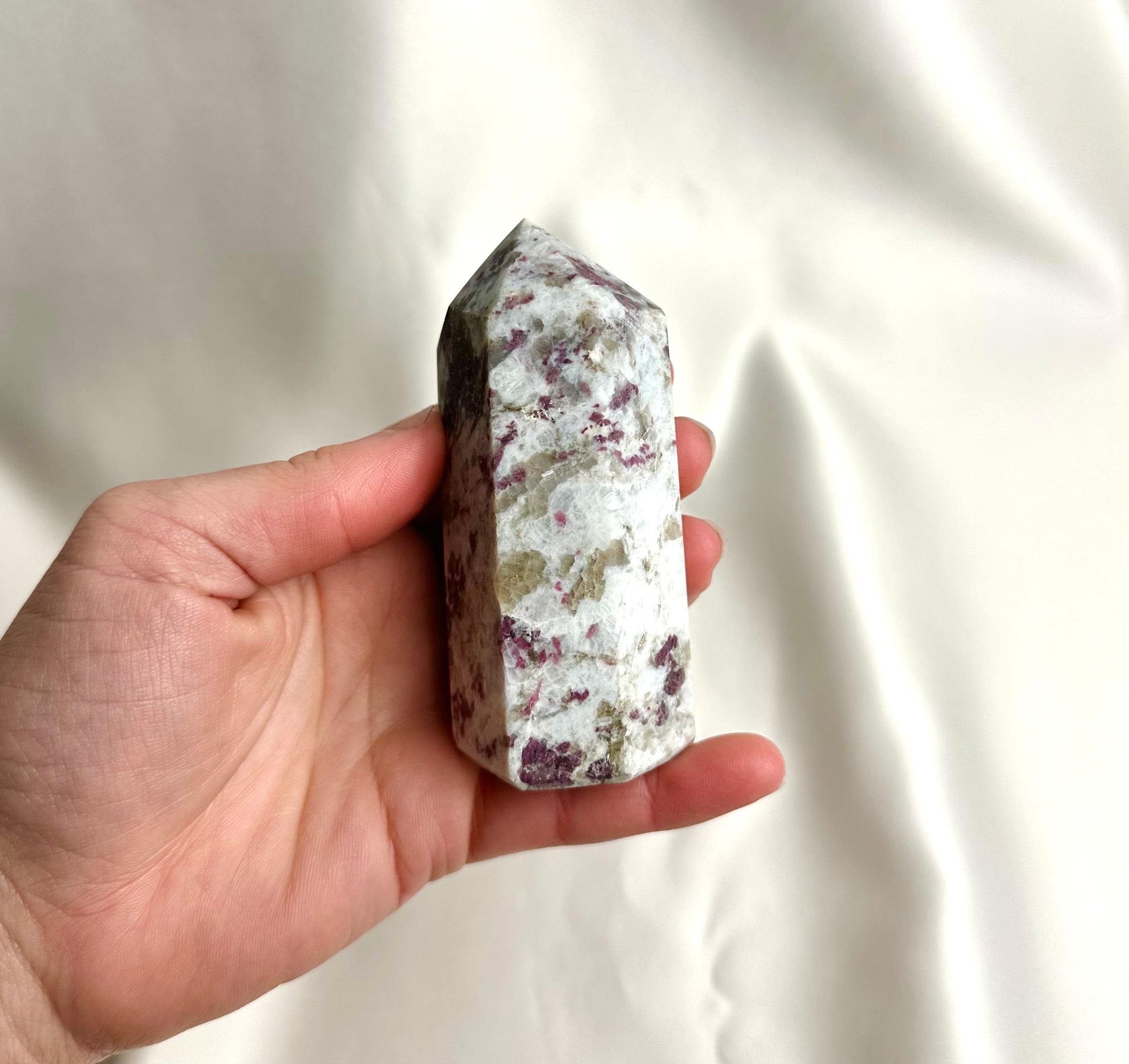 Roze Toermalijn In Albiet Punt Nr. 53