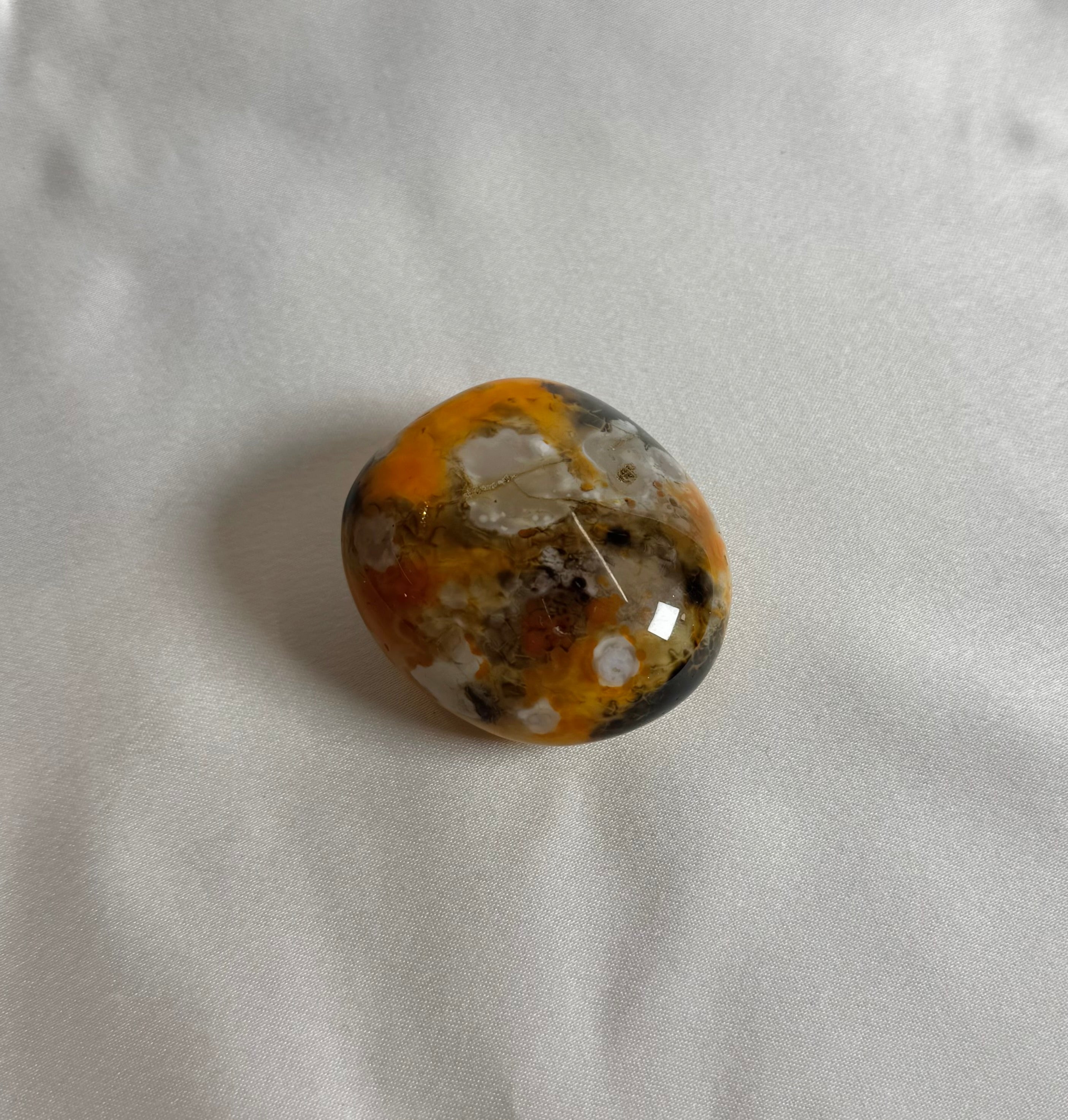 Bloedmaan Agaat Handsteen