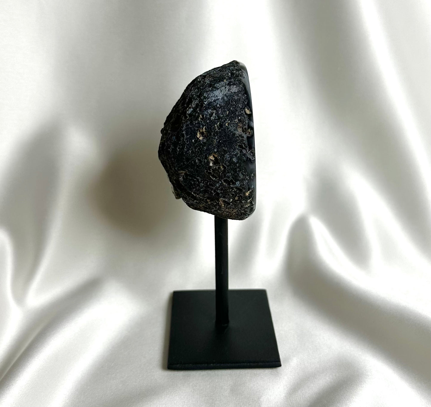 Agaat Geode S Op Standaard Nr. 81